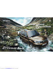 TATA Motors 2013 SAFARI STORME Owner's Manual & Service Book