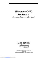 Diamond Multimedia Micronics C400 Manual