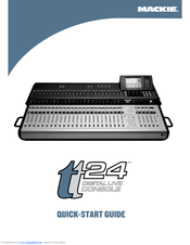Mackie TT24 Quick Start Manual