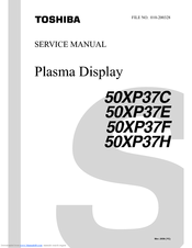 Toshiba 50XP37H Service Manual
