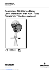 Rosemount 5600 Series Reference Manual