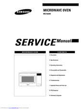 Samsung MG7980W Service Manual