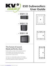 KV2 Audio ESD1.15 User Manual