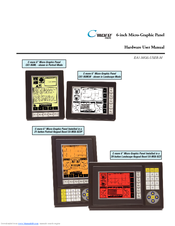 C-more micro EA-MG6-BZ2 Hardware User Manual