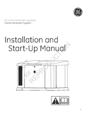 GE 20 kW Home Installation And Start-Up Manual