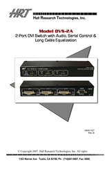HRT DVS-2A User Manual
