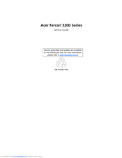 Acer 3200 Series Service Manual