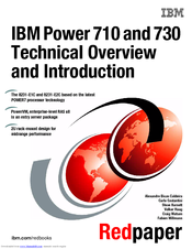 IBM POWER 730 Technical Overview And Introduction