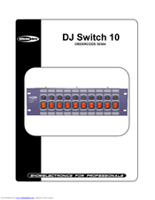 SHOWTEC DJ Switch 10 User Manual