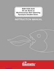 Baumatic BO910SS-AUS Instruction Manual