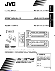 JVC KD-SH55 Instructions Manual