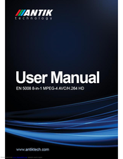 Antik Juice Encoder EN 5008 User Manual