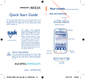 Alcatel onetouch 4033X Quick Start Manual