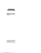 Compaq StorageWorks 4100 - RAID Array User Manual