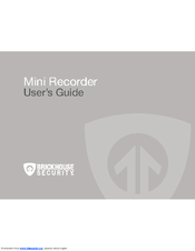 Brickhouse Security Mini Phone Recorder User Manual