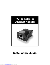 Lathem PC100 Installation Manual