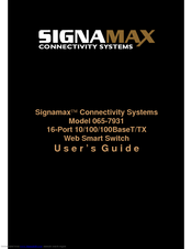 SignaMax 065-7931 User Manual