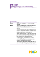 NXP Semiconductors AN10881 Application Note