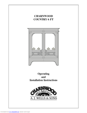 Charnwood COUNTRY 6 FT Operating And Installation Instructions