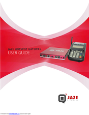 Jaze hotspot gateway User Manual