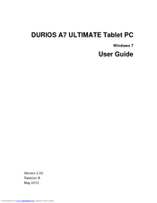DURIOS A7 ULTIMATE User Manual