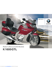 BMW K 1600GT Rider's Manual
