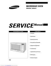Samsung MW5897G Service Manual