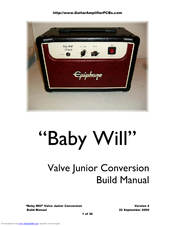 Epiphone Baby Will Build Manual
