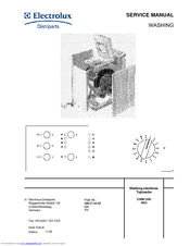 Electrolux EWM 1000 AEG Service Manual