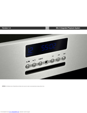 Meitner Audio Ma-2 Manual