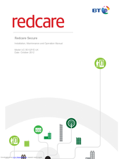 BT Redcare SECURE IP Installation, Maintenance And Operation Manual
