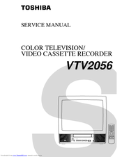 Toshiba VTV2056 Service Manual