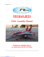 Fei Bao F18-f Assembly Manual