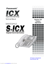 Panasonic S-ICX Technical Manual