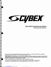 Cybex 900T Service Manual
