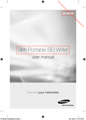 Samsung SE-506AB User Manual
