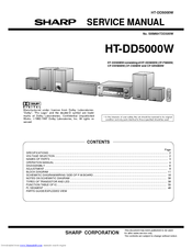 Sharp CP-C5000W Service Manual