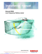 Simrad SP60 - REV D Installation Manual