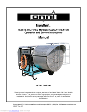 Omni OWR-150 Operation And Service Instructions Manual