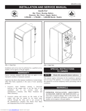 Intelli-Fin 2,000,000 Btu/hr Installation And Service Manual
