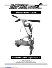 Raptor Edge System Owner's Manual