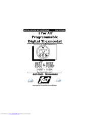 Fast 1 For All TR7DRH Installation Instructions Manual