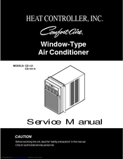 Heat Controller Comfort-Aire CD-121 Service Manual