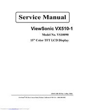 ViewSonic VS10090 Service Manual
