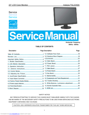 Adelpia TGL2240A Service Manual