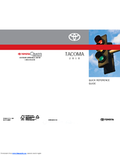 Toyota TACOMA 2010 Quick Reference Manual