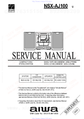 Aiwa NSX-AJ100 Service Manual