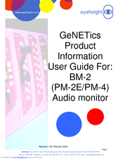 Eyeheight BM-2 User Manual