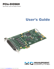 MC PCIe-DIO96H User Manual