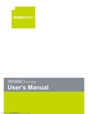 HANNspree HSG1299 User Manual